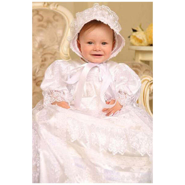 Baptism, christening set for girl (Pearl)2